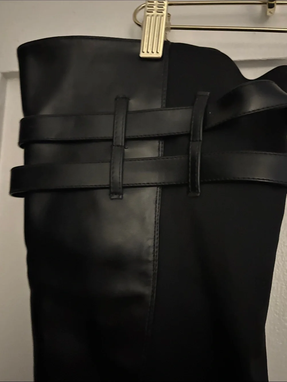 Over-the-Knee Black Women's Riding Boots